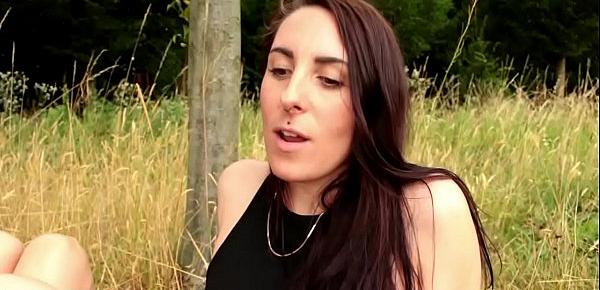  Educating Aline - Lesbians Foot Licking Domination Outdoor